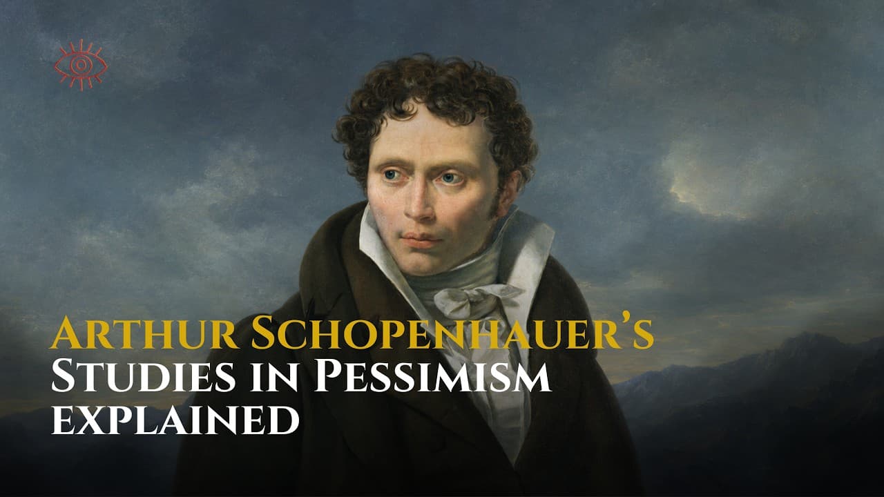The Vanity of Existence | A Quiet Reading of Schopenhauer's Studies in Pessimism