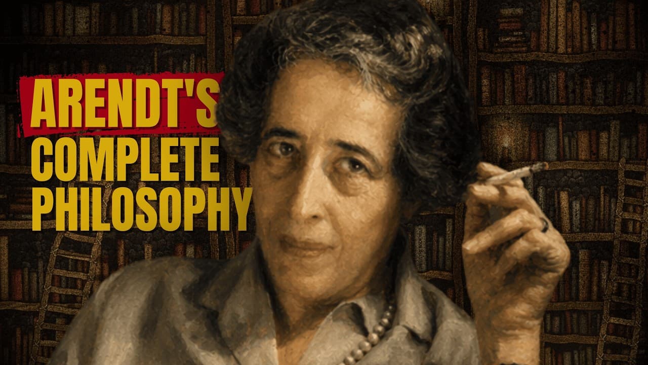 "The Banality of Evil" | Hannah Arendt's Complete Philosophy For Sleep